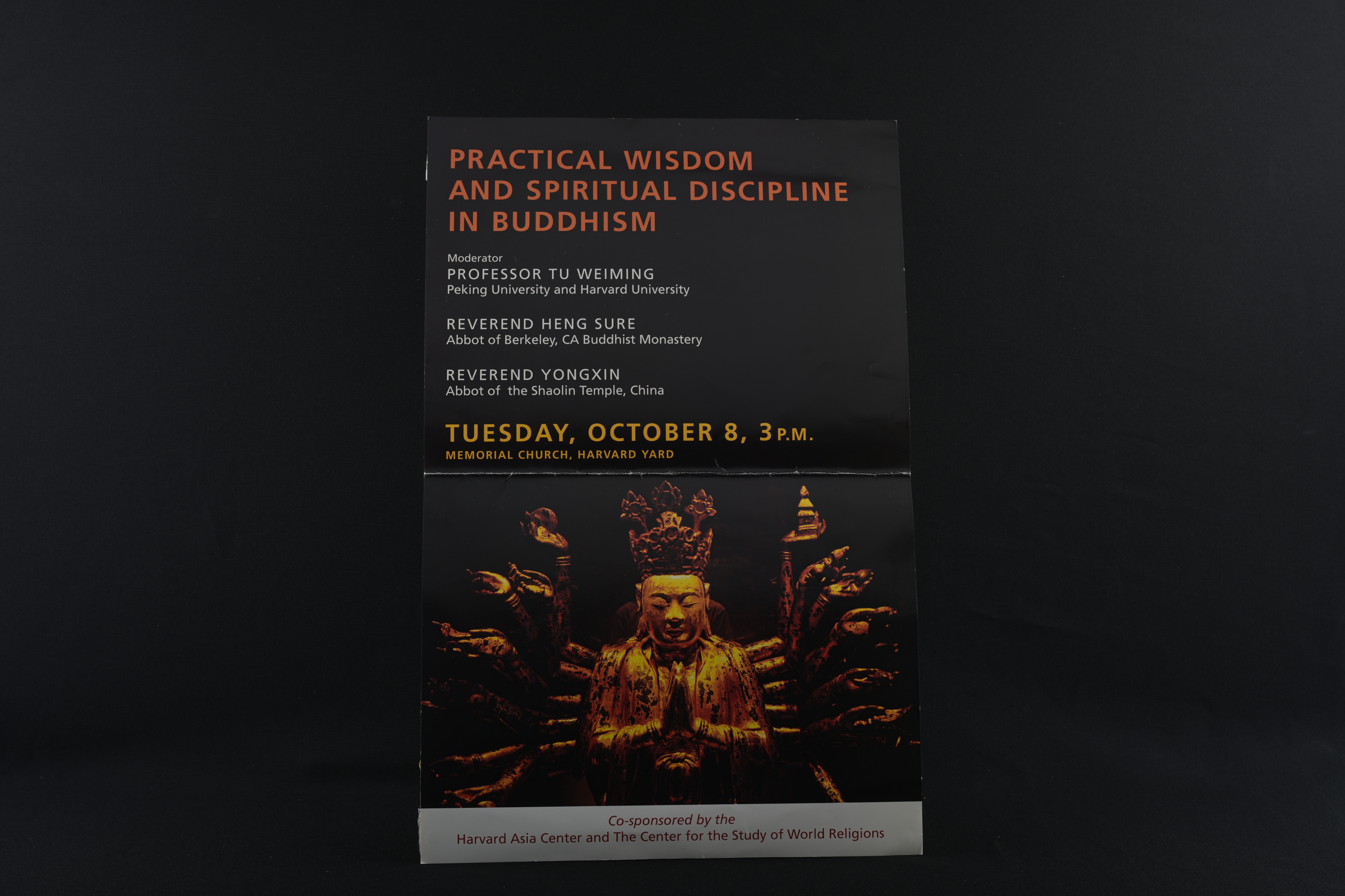 【Practical Wisdom and Spiritual Discipline in Buddhism】海報